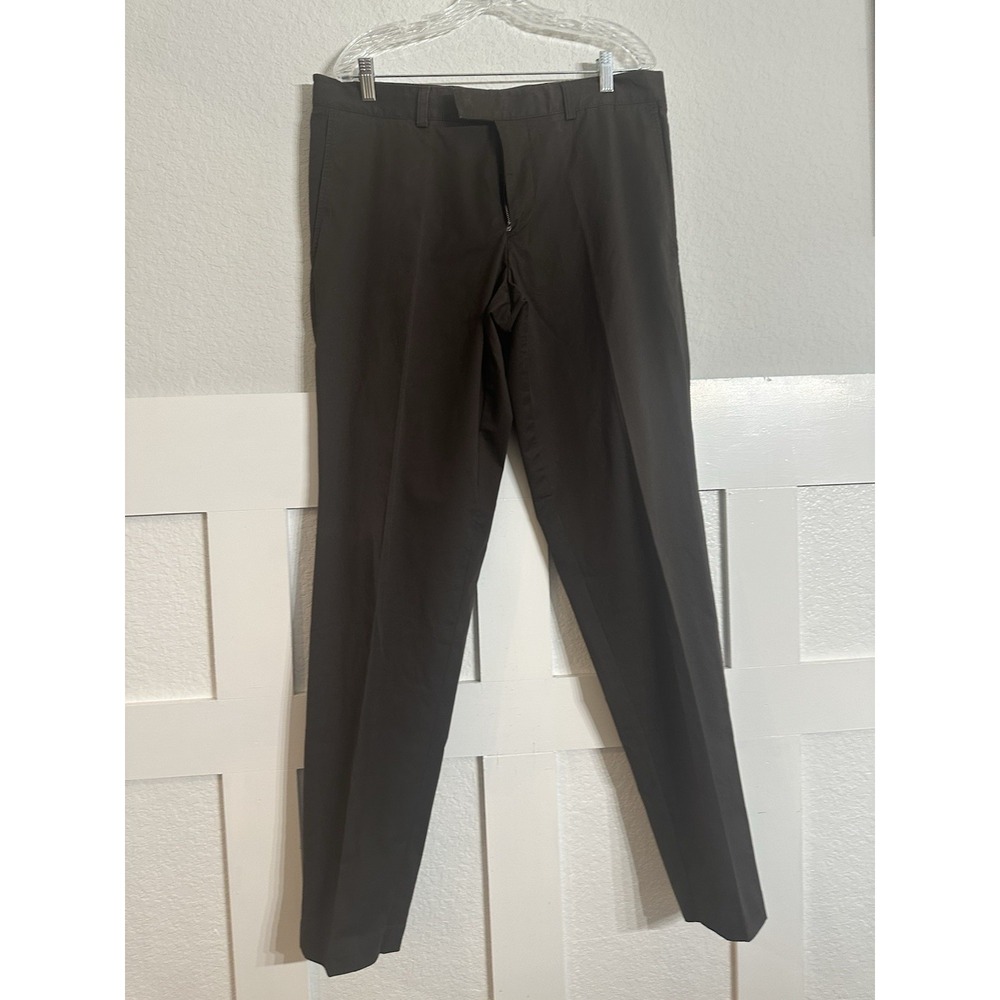 Hugo Boss Pants Mens 36x34 Brown Chinos Chuck-N Regular Straight Leg NWT
